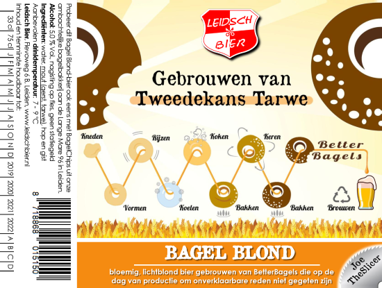 Bagel Blond, etiket 2018