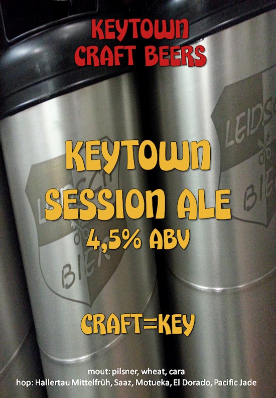 Keytown Session Ale, poster 2015