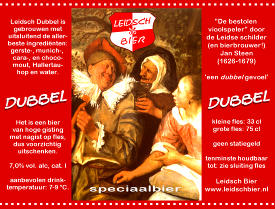 Leidsch Dubbel, etiket 2007