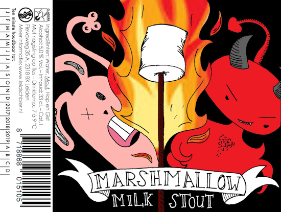 Marshmallow Milk Stout, etiket 2017